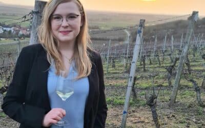 Laetitia Stockmeyer aus Oberschwarzach möchte Fränkische Weinkönigin werden