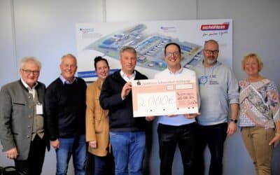 „„Fit for Life“-Tage bei Schäflein sorgen für 2000 Euro für die Schweinfurter Kindertafel