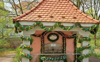 Klingenbrunnen vom Bürgerverein wieder festlich geschmückt