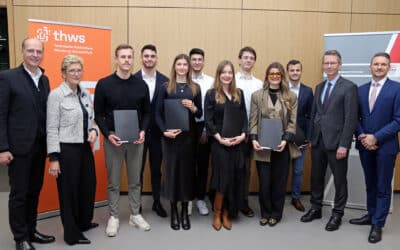 Renkhoff-Stiftung und THWS-Förderkreis zeichnen beste Abschlussarbeiten aus