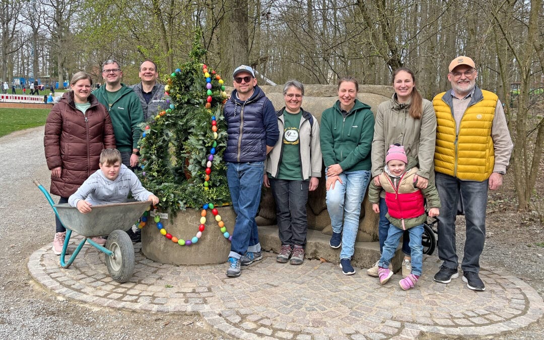 Ostereiersuche am Ostersonntag