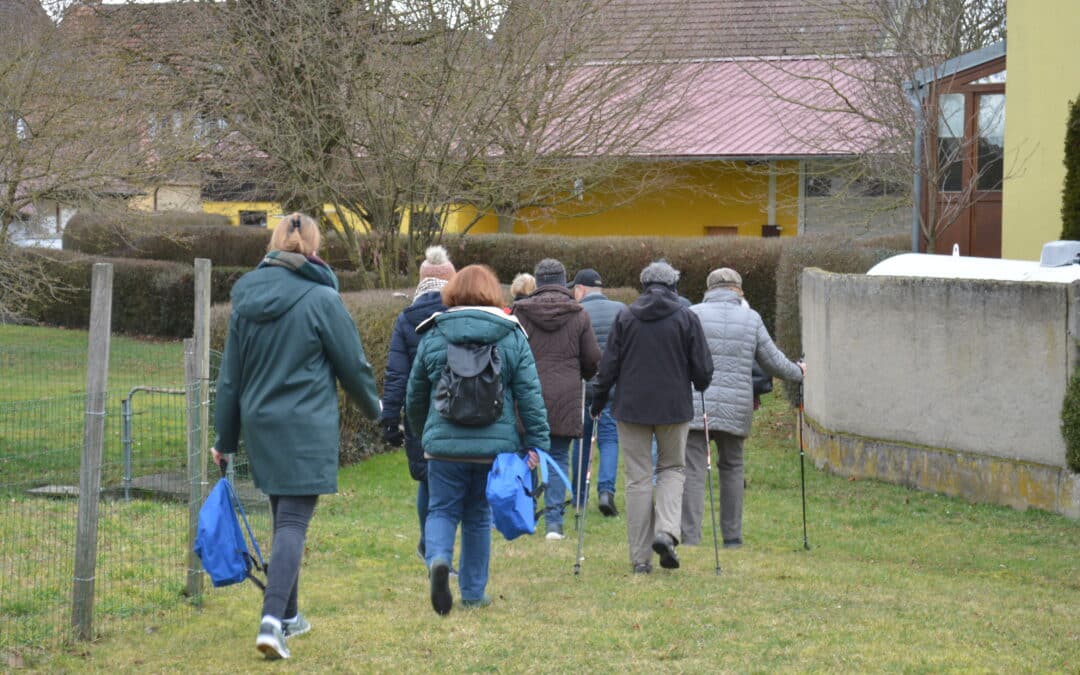 Spazierrunden in den Landkreis-Gemeinden kommen gut an