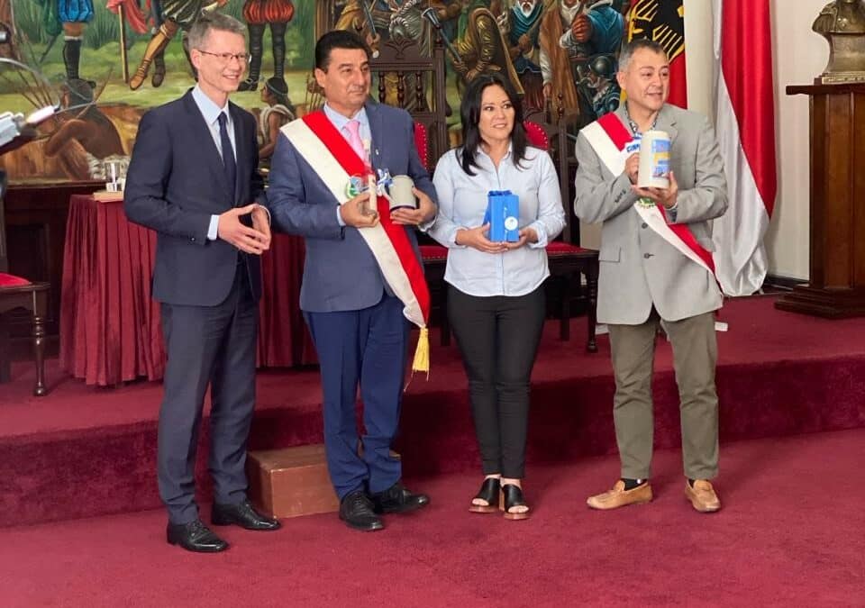 Antrittsbesuch des Oberbürgermeisters in Tarija/Bolivien
