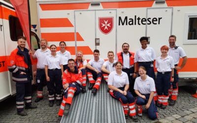 Beeindruckende Bilanz des Helfens: Malteser leisteten 2023 in Stadt und Landkreis Schweinfurt fast 15.000 ehrenamtliche Stunden