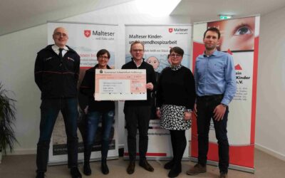 5000 Euro für die Kinderhospizarbeit