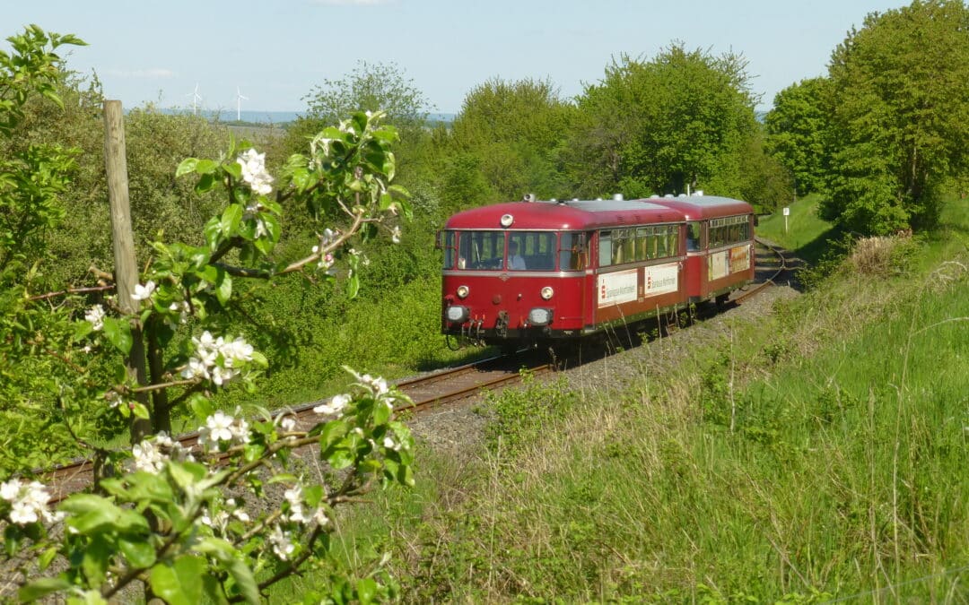 Maiausflug mit der Mainschleifenbahn