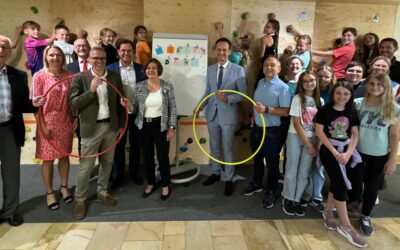 Eine Boulderwand für die Unterstufe