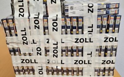 Schweinfurter Zoll deckt Zigarettenschmuggel auf – 14.600 Schmuggelzigaretten an einem Tag