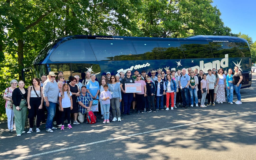 Wildparkfreunde Schweinfurt feiern erfolgreiche 20. Tagesfahrt