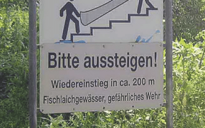 Saale-Sperrung: Ab Morlesau kann wieder gepaddelt werden