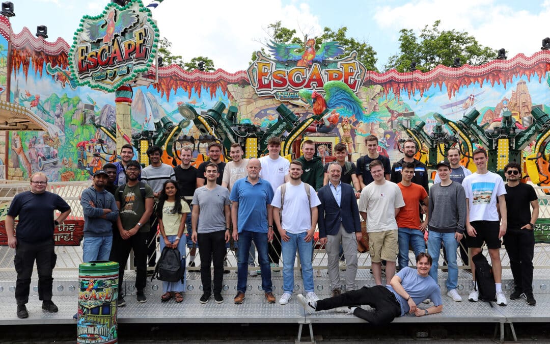 Wissenschaftliche Probefahrten auf dem Volksfest