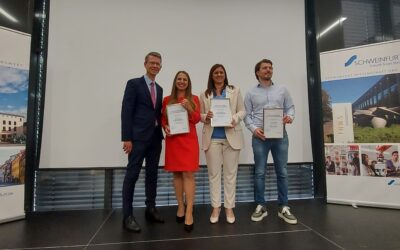Drei mittelständische Unternehmen ausgezeichnet