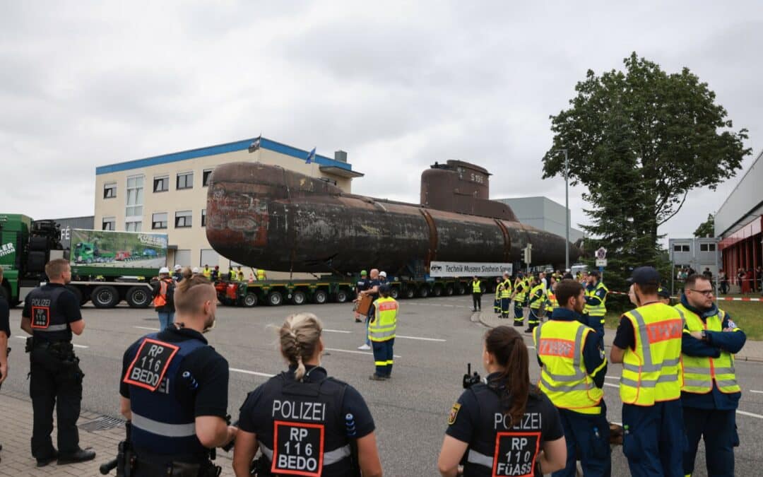 Erfolgreicher Transportstart des U-Bootes U17