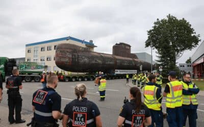 Erfolgreicher Transportstart des U-Bootes U17