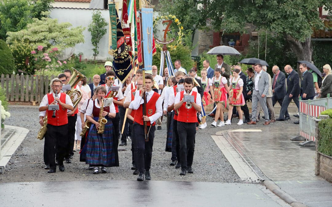 Vereidigung und Ehrung der Feldgeschworenen in Fuchsstadt