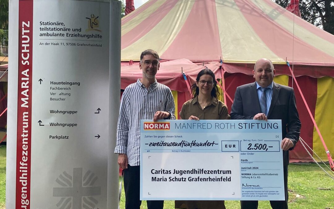 Stiftung des NORMA-Gründers fördert Bildung, Soziales und Kultur