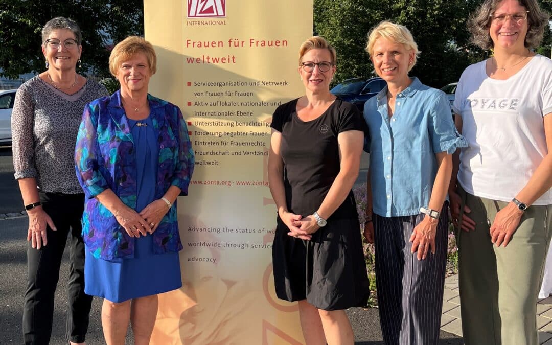 Klara Weigand führt das neue Präsidium des Zonta Clubs Bad Kissingen-Schweinfurt