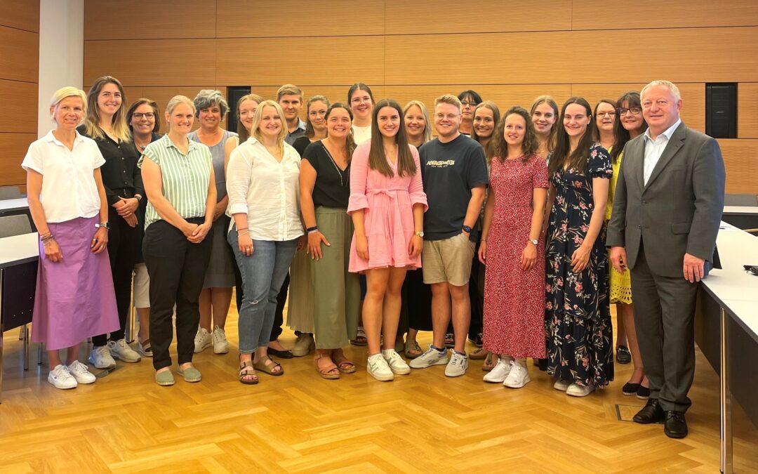 Verabschiedung der Lehramtsanwärter
