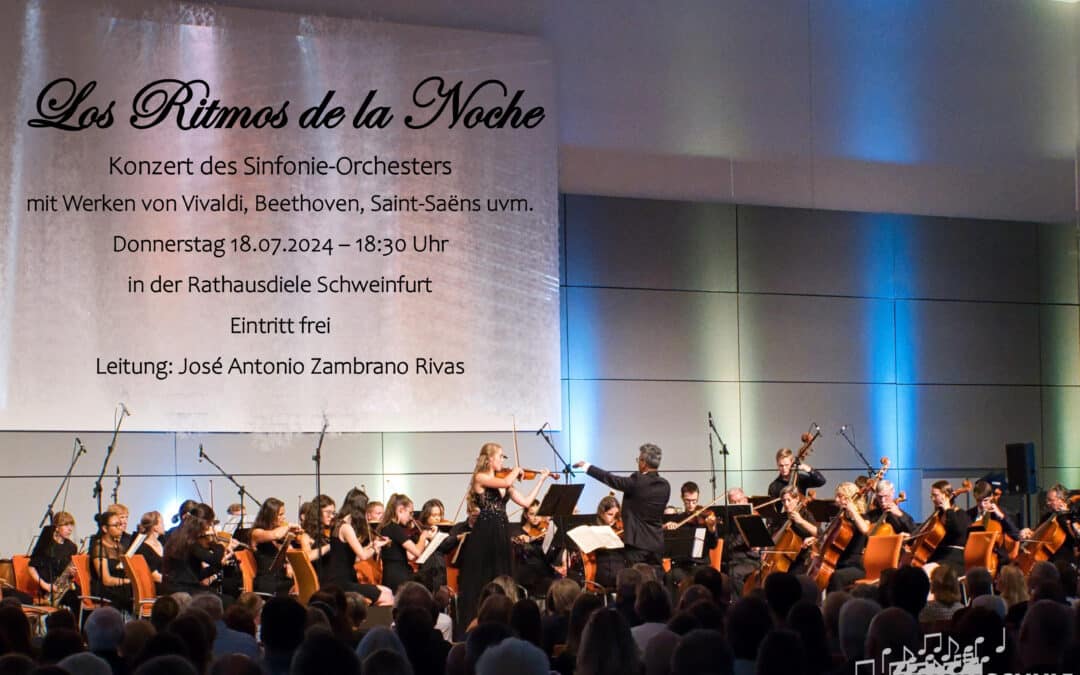 Los Ritmos de la Noche – Konzert des Sinfonieorchesters der Musikschule