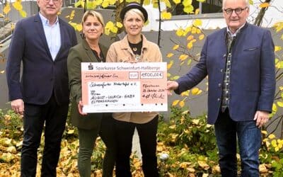 August Ullrich GmbH unterstützt Schweinfurter Kindertafel e.V. mit Spende