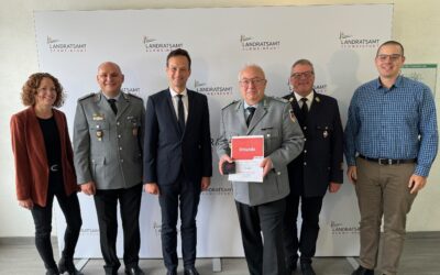 Leiter des Kreisverbindungskommandos Landkreis Schweinfurt verabschiedet