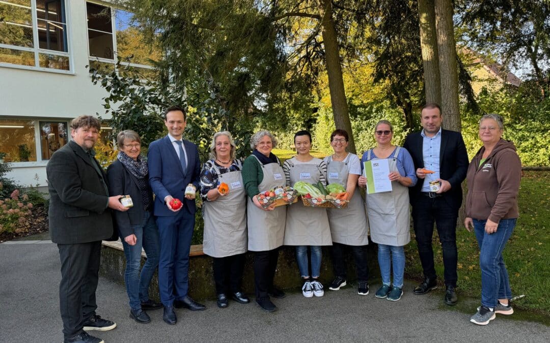 Frisch, lecker und regional: Die „neue Küche“ im Karl-Beck-Haus schmeckt den jungen Gästen