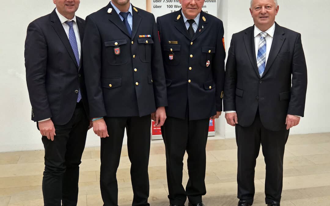 Amtsübergabe bei der Kreisbrandinspektion Bad Kissingen: Metz verabschiedet, Ullrich eingeführt