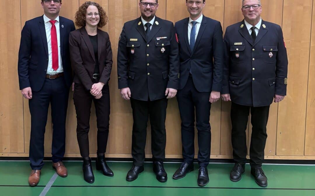Alexander Bönig ist neuer Kreisbrandrat im Landkreis Schweinfurt