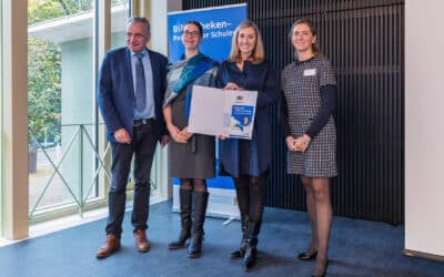 THWS-Bibliothek mit Gütesiegel „Bibliotheken – Partner der Schulen“ ausgezeichnet
