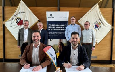 LEONET unterzeichnet Vereinbarung für Glasfaserausbau in Gochsheim