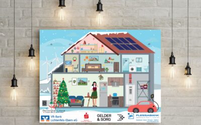 Adventskalender des Landkreises Haßberge mit neuer Gewinnchance erhältlich