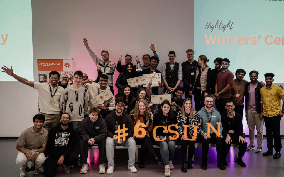 Robotik-Studierende gewinnen mit Geschäftsidee zum besseren Recycling von Bauschutt