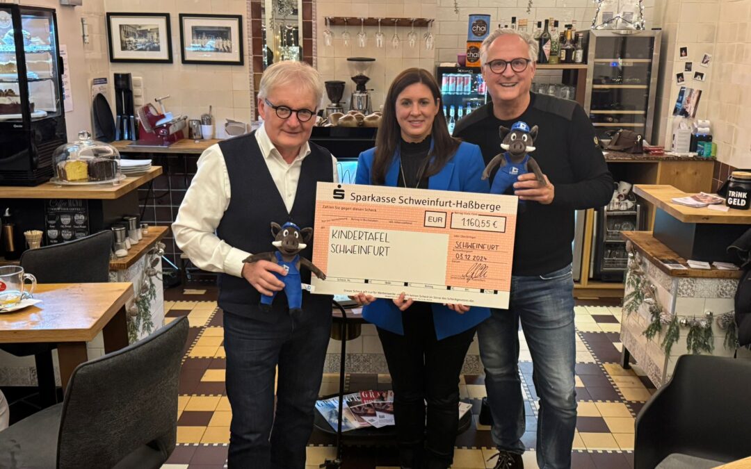 Kobbis für den guten Zweck: Unternehmensgruppe Glöckle spendet Erlös aus Maskottchenverkauf