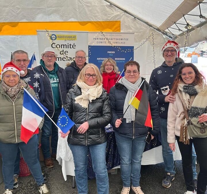 Besuch aus Gerolzhofen zum Marché de Noel in Mamers