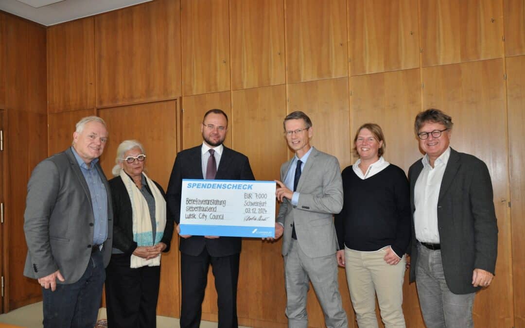 Ukrainischer Bürgermeister erstmals zu Besuch in Schweinfurt