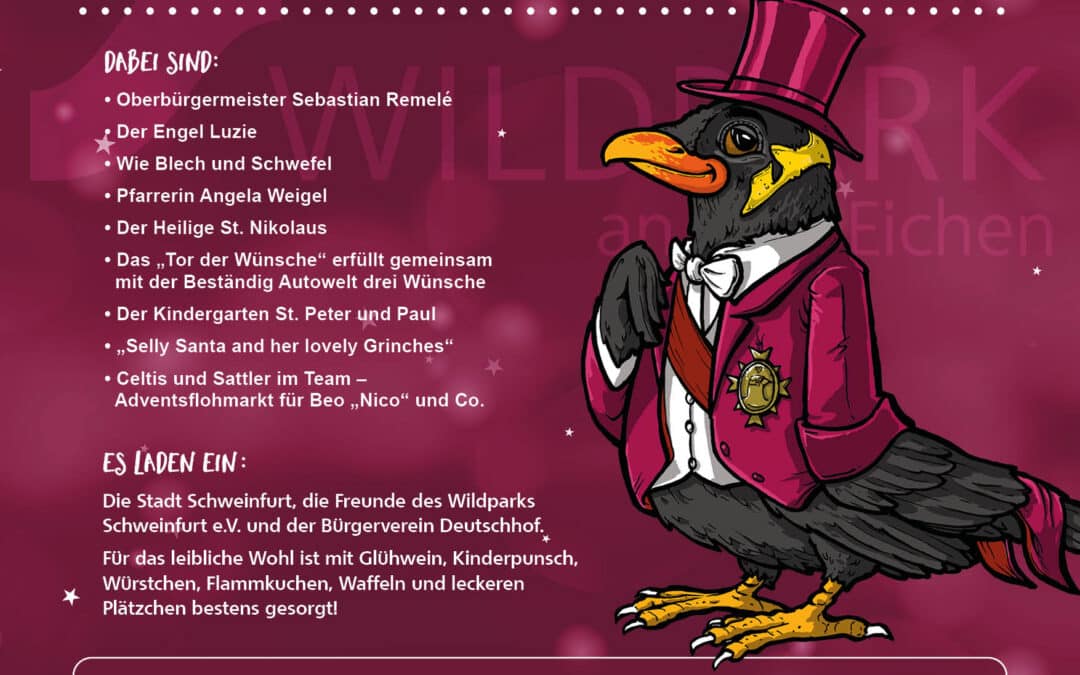 Waldweihnacht im Wildpark an den Eichen