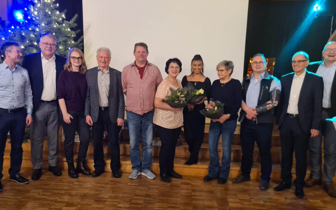 Verdiente Mitarbeiter bei Eichetti geehrt