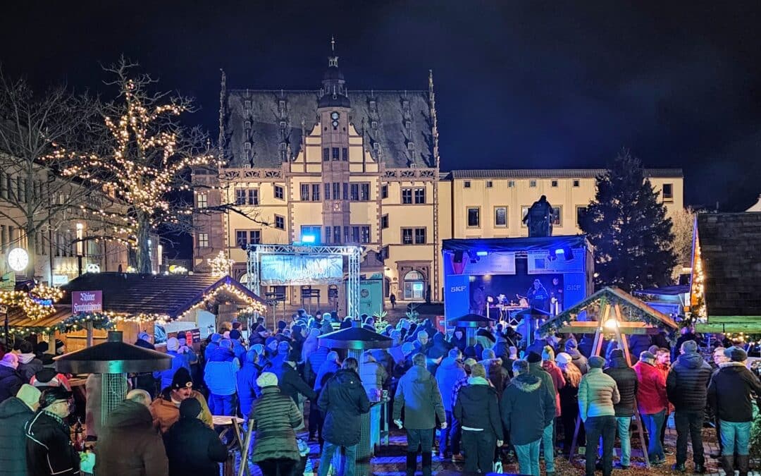 SKF verabschiedet Vorruheständler bei „Familienfeier“ auf dem Winterdorf