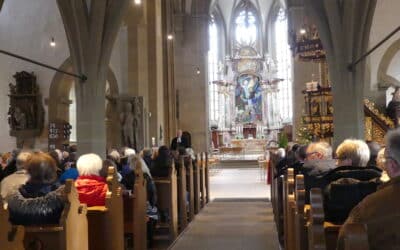 In der Vesperkirche steht der Himmel offen