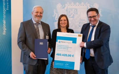 Regionalmanagement erhält Fördermittel in Höhe von 460.420 Euro
