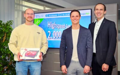 Ein hochwertiges Tablet beim RegioNet-Gewinnspiel für Andre Schäfer