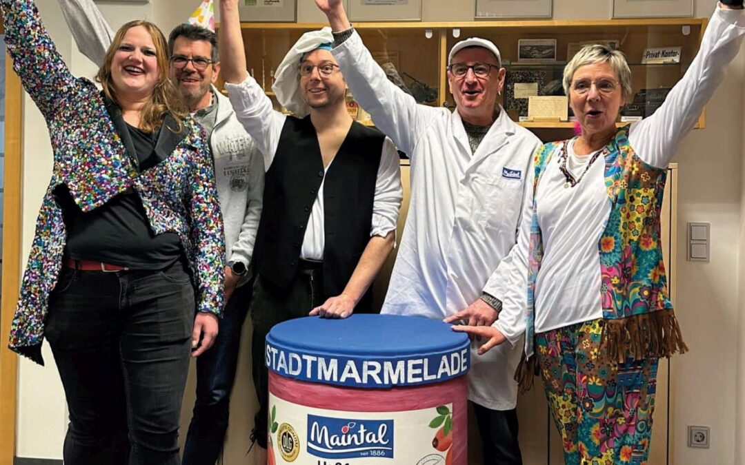 Haßfurter Stadtmarmelade erobert die Faschingsbühne
