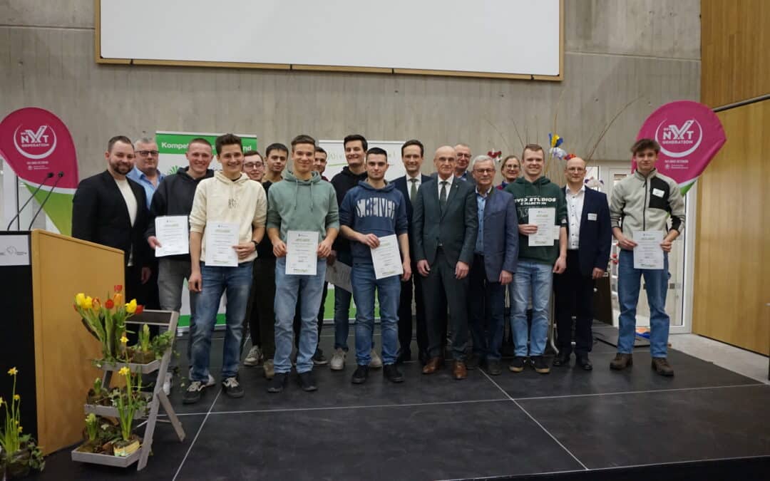 Nachwuchs in den Grünen Berufen setzt sich hohe Ziele