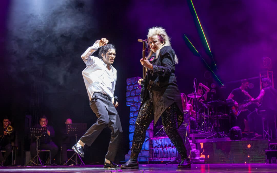 Michael Jackson! Auf Tournee mit Lead-Gitarristin Jennifer Batten und Wendel Gama als Michael