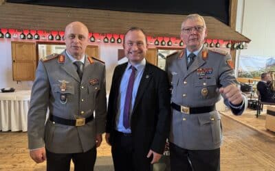Brigadegeneral Michael Matz, bisher Kommandeur der Infanterieschule und General der Infanterie übergab sein Kommando an Brigadegeneral Andreas Steinhaus
