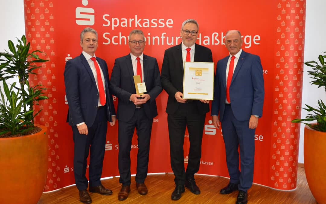 Erfolgreich im Immobiliengeschäft: Auszeichnung für die Sparkasse Schweinfurt-Haßberge