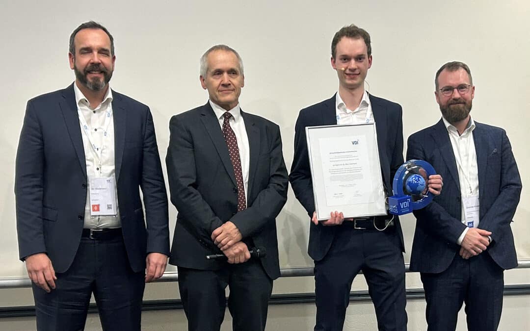 THWS-Masterarbeit mit VDI-Nachhaltigkeitspreis Kunststofftechnik ausgezeichnet