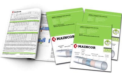 MAINCOR und SKZ erstellen in erfolgreicher Zusammenarbeit Umweltproduktdeklarationen für drei Rohr-Produkte