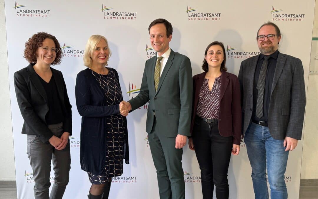 Regierungspräsidentin Dr. Susanne Weizendörfer zu Besuch im Landratsamt