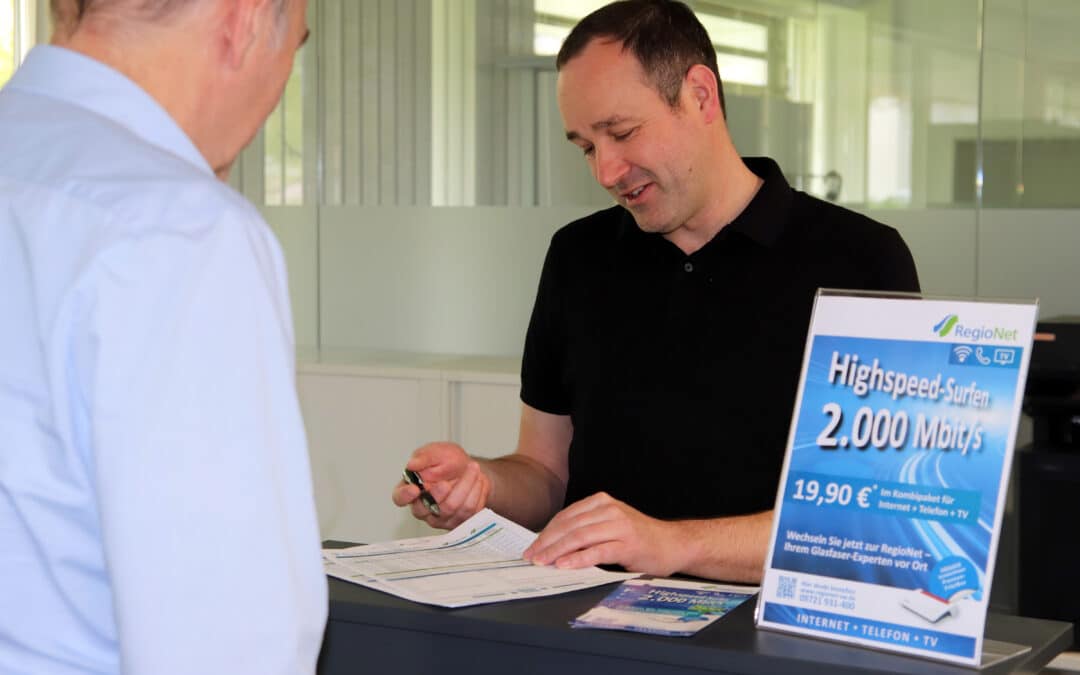 Stadtwerke Schweinfurt informieren über Glasfaserausbau